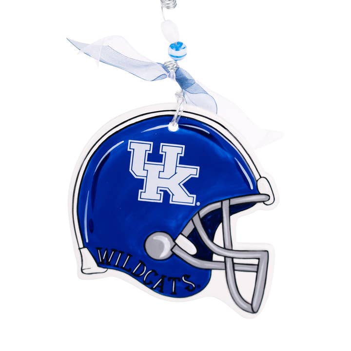 Kentucky Helmet Flat Ornament for wholesale by Glory Haus