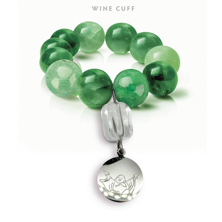 Bracciale per bottiglie di vino in giada per la vendita all'ingrosso da parte di Vino Vibe