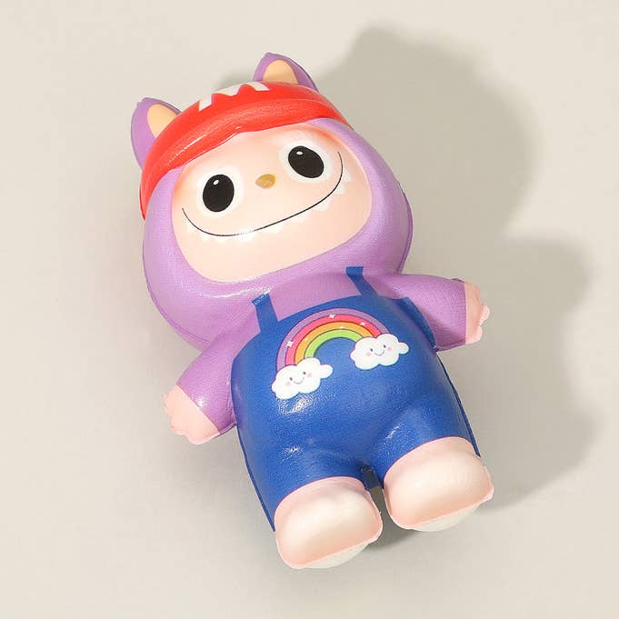 Sensibling Corp. - Wholesale Toy Set - Kids - 12PCS - Cute Monster Bunny Figure Squishy Toys0