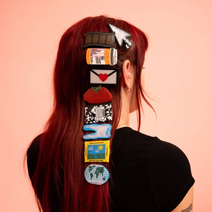 COLETTE BERNARD - Wholesale Hair Clip - Women's - Prescription Bottle Hair Clip4