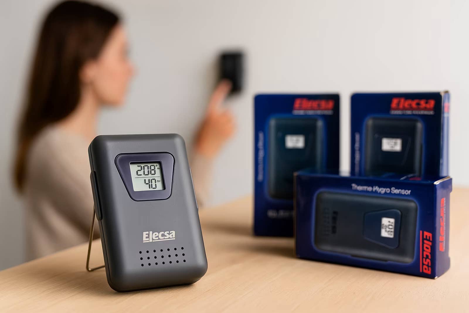 Salzmann Restwaren GmbH - Wholesale Thermometer - Elecsa Thermo/Hygro Sensor7