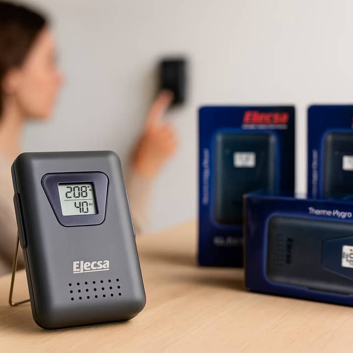 Salzmann Restwaren GmbH - Wholesale Thermometer - Elecsa Thermo/Hygro Sensor7