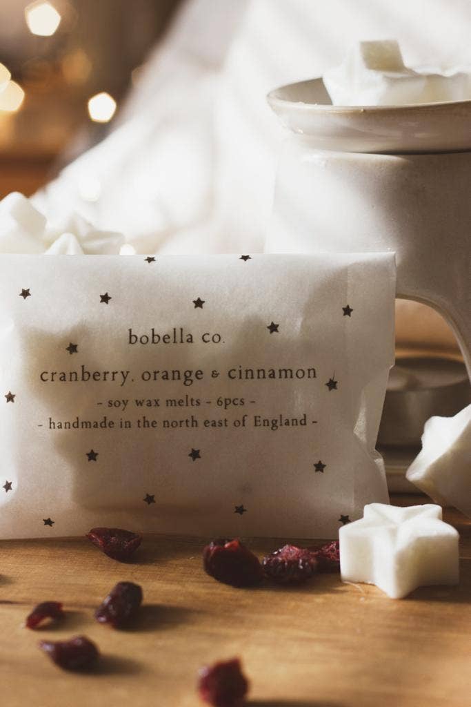 Bobella Co. - Vente Fondants - Fondants de cire de Noël aux canneberges, orange et cannelle3
