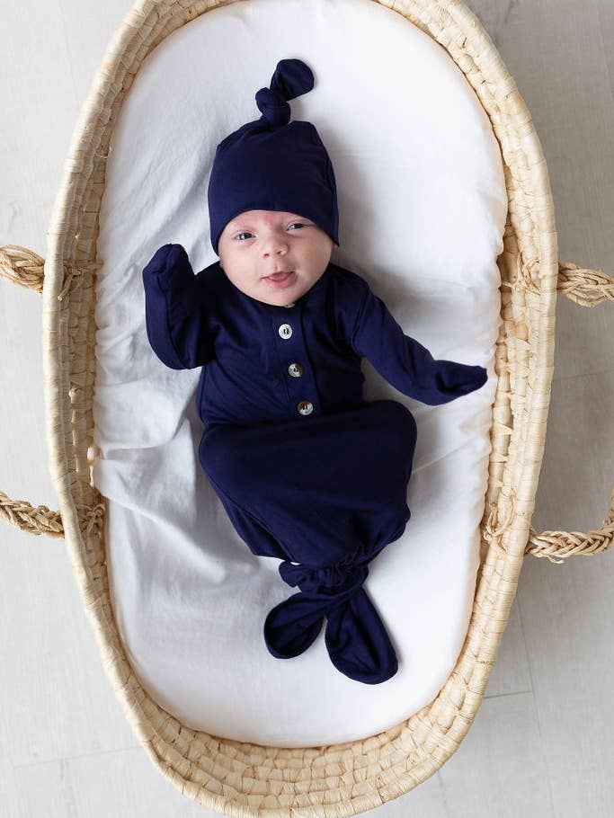 Stroller Society - Vente Ensemble gigoteuse – bébé - Vêtements pour nouveau-nés - Ensembles de robe et chapeau pour bébé - Vêtements pour bébé6