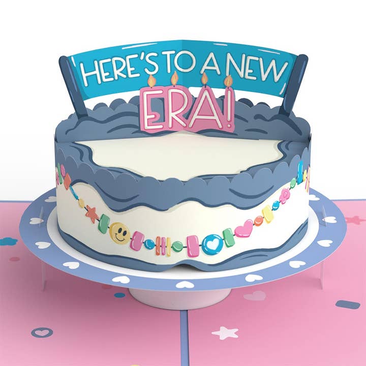 New Birthday Era 5"x7" Pop-Up Card for wholesale by Lovepop Cards