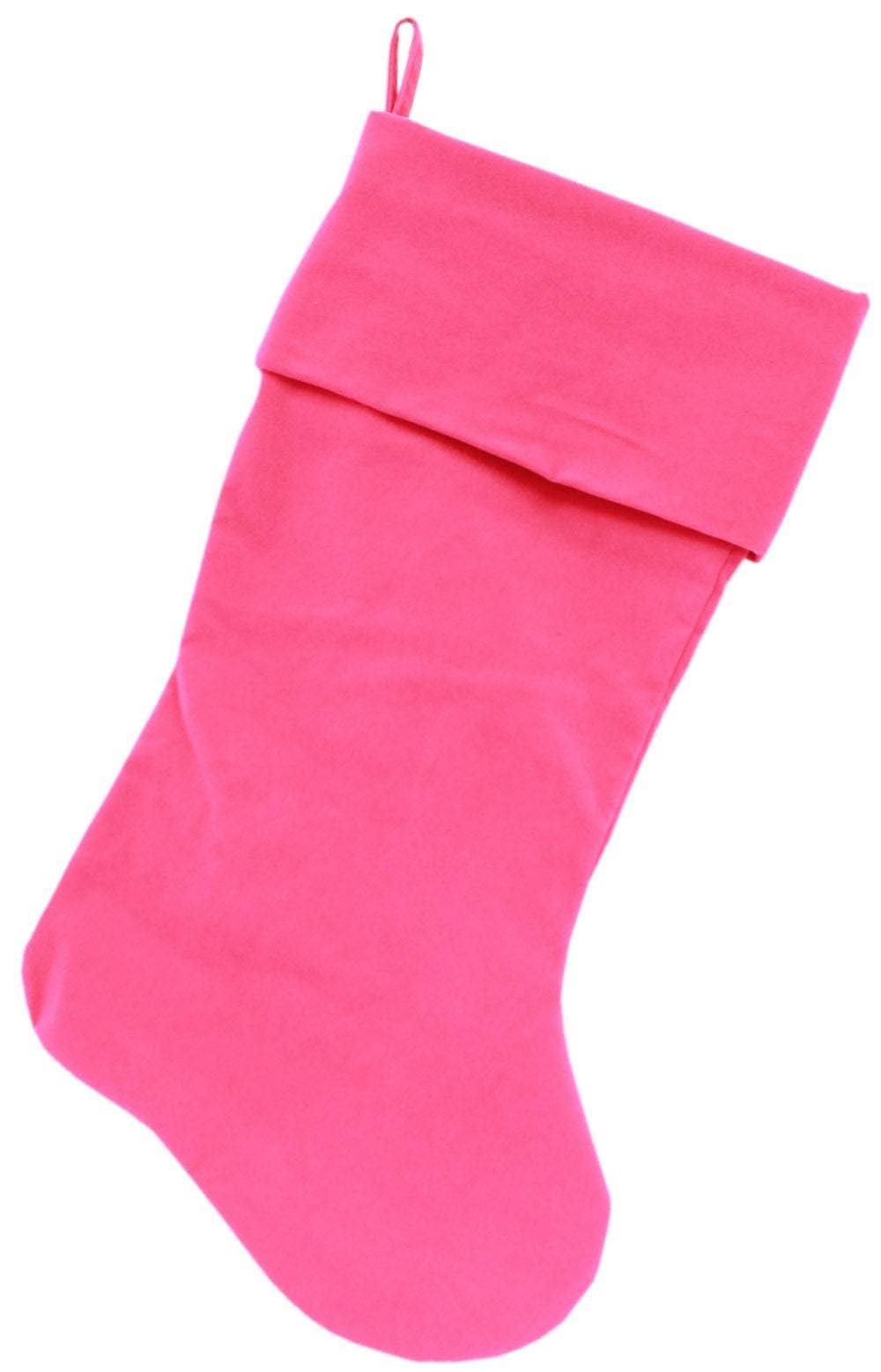 American Leashworks – wholesale Holiday Stocking – Velvet Christmas Stocking Blank, Plain2