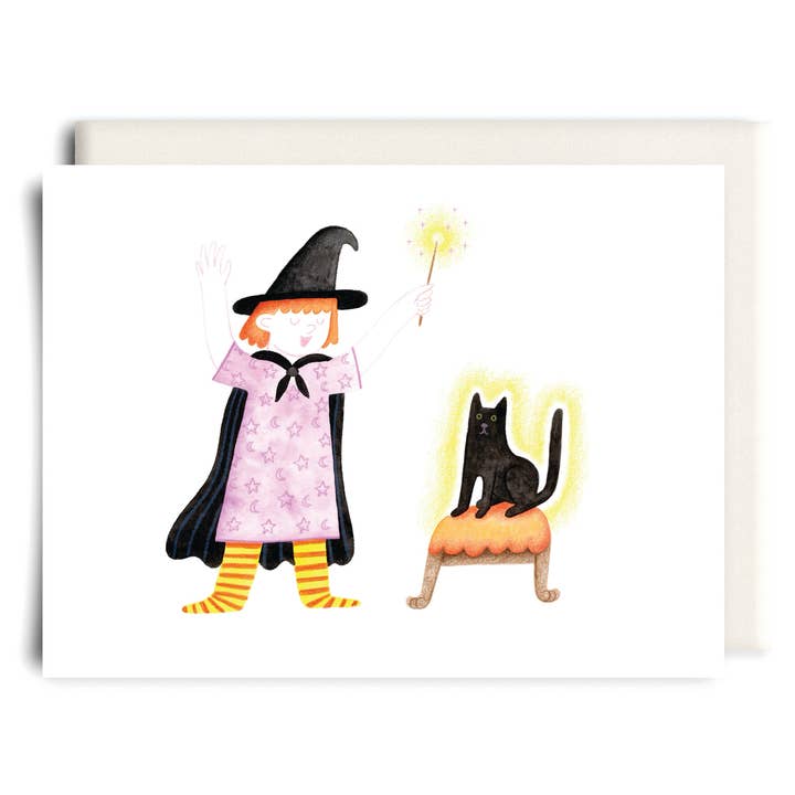 Halloween Magic | Halloween-wenskaart voor wholesale door Inkwell Cards