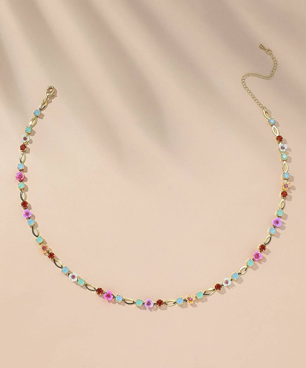 Blossom bijoux - Wholesale Link & Chain Necklace - Costume necklace 25PECC0082