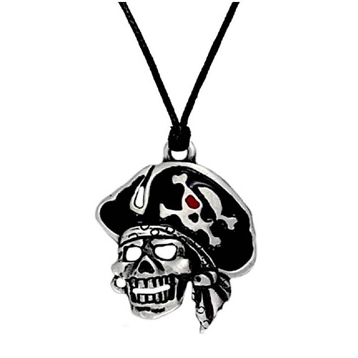 Pewter Pirat Halskæde 14 - (USA-DDP) for engroshandel hos Myth & Magik - Silver Jewellery Cavern Wholesale