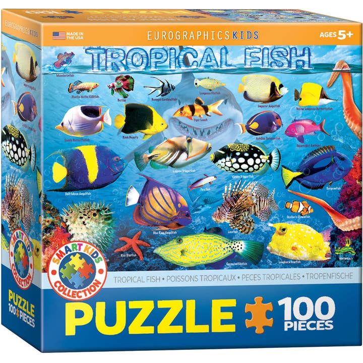 Poisson tropical pour la vente par Eurographics Puzzles USA
