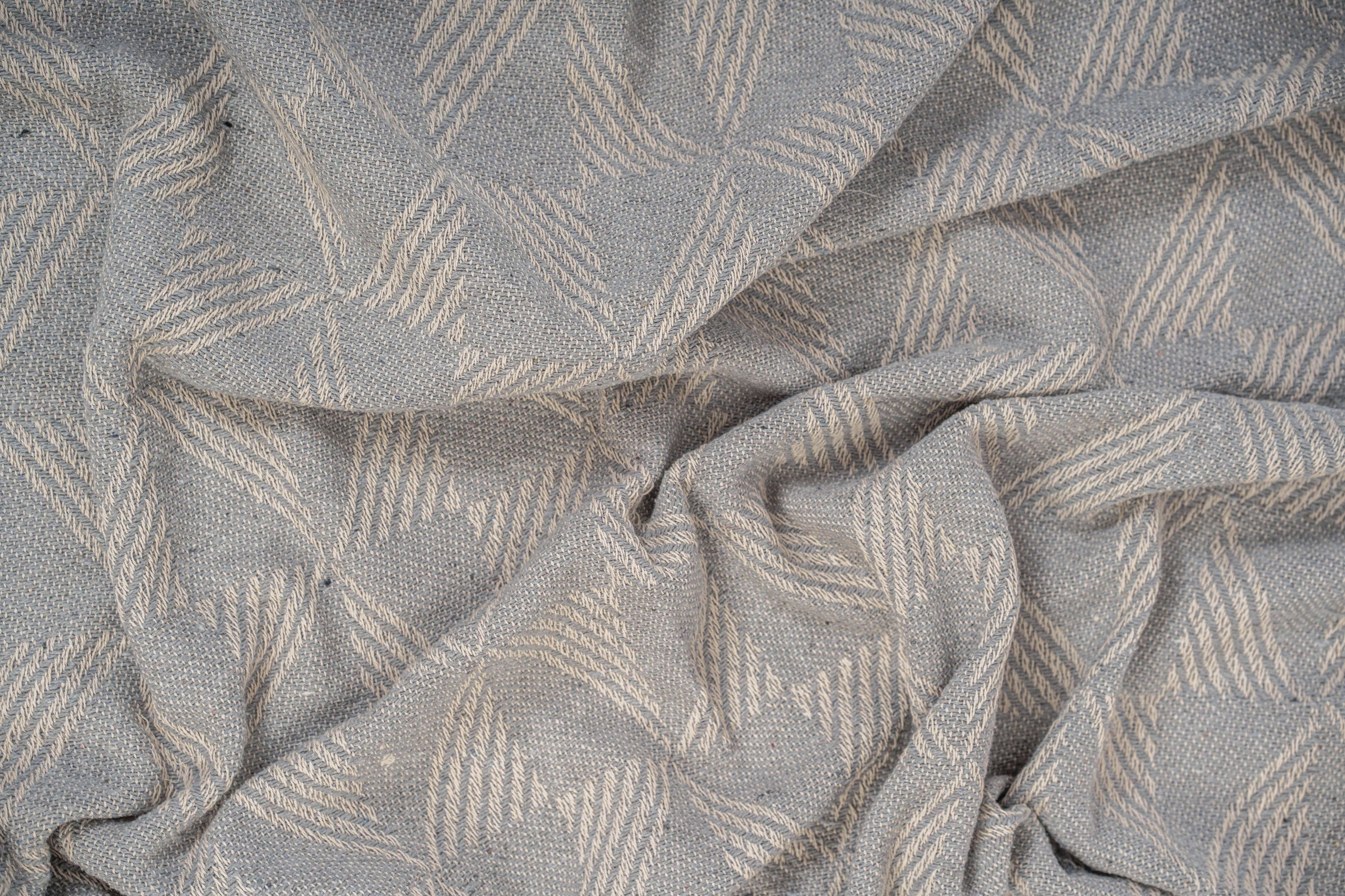 Atolia Designs - Venta al por mayor Mantas de sofá - Manta de Algodón en Espiga - Azul Petróleo4