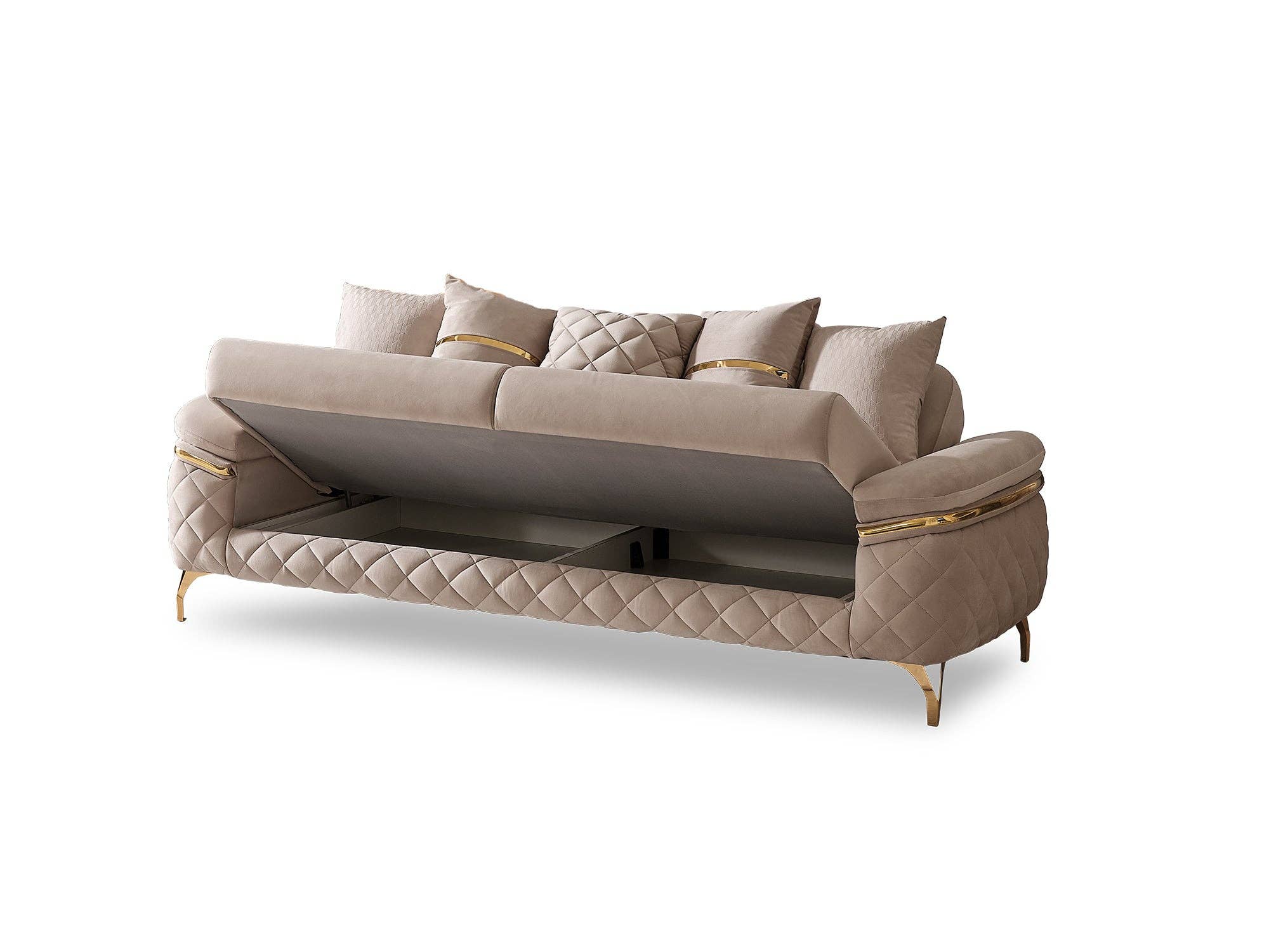 Orlando Convertible Sofa Beige for wholesale on Faire5