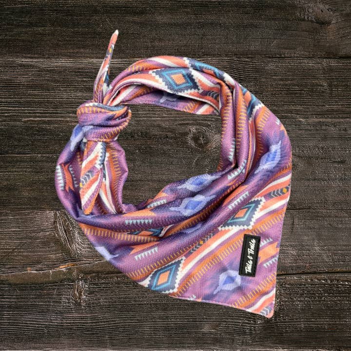 Western Bandana for wholesale by Tails and Trails