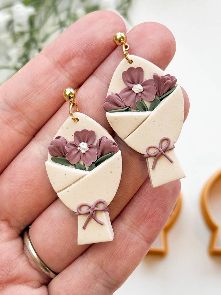 Bouquet Builder Set Polymer Clay Cutters for wholesale by Tera Clay