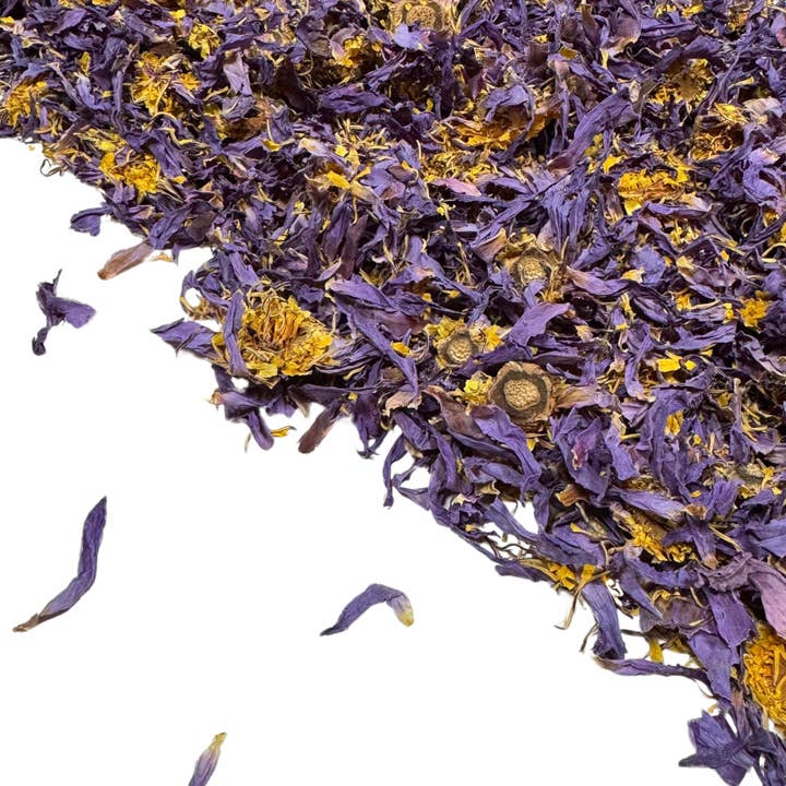 Tree Fifty Four – Engroshandel Løs te – Blå Lotus Brudt Blomst | 2oz - 1 KG | Bulk Urter