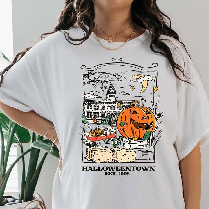 Halloween Town 1998 T-shirt för wholesale av Jaylanie