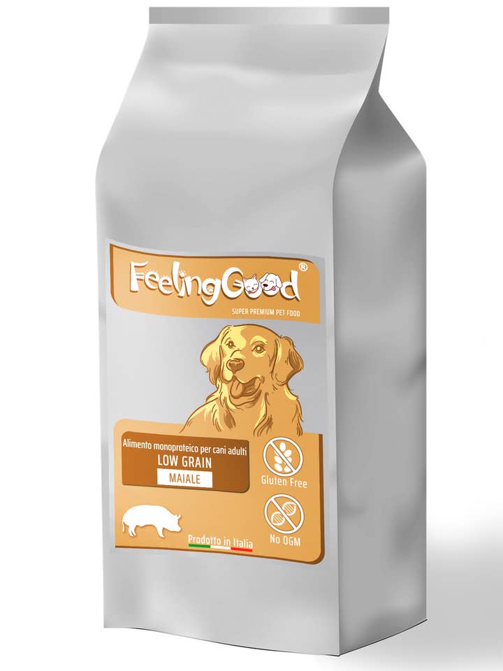 FEELING GOOD FOR ADULT DOGS LOW GRAIN PORK AND RICE for wholesale by Fantoni s.r.l.