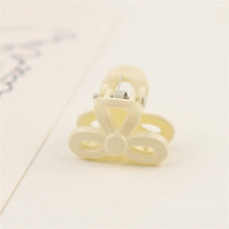 FurDecoration – wholesale Hair clip – Women’s – Small Transparent Colored Hair Claw Clip4