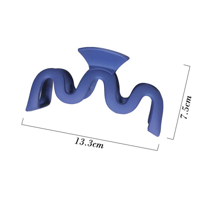 AMORINO SRL - Wholesale Hair Clip - Women's - PACK OF 12 LARGE MATTE HAIR CLIPS1