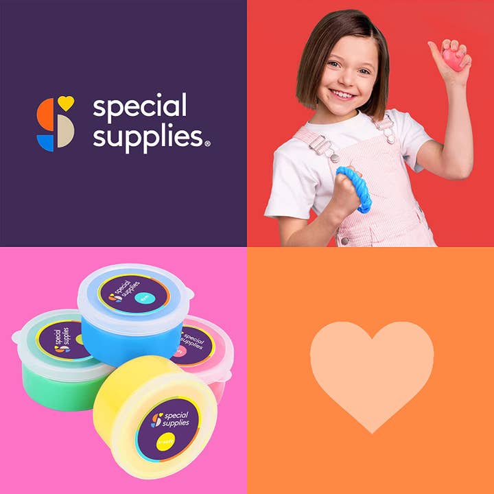 Special Supplies - Wholesale Putty/Slime - Kids - Therapy Putty (Primary Colors): 4 Pack4