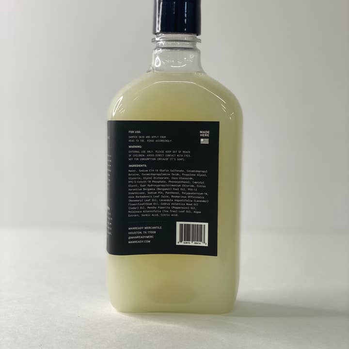 Manready Mercantile – wholesale Duschtvål – Daglig tvätt | Bergamott + Mint1