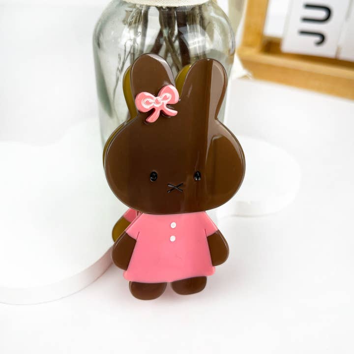 mildstyles - Wholesale Hair Clip - Women's - Cartoon cute acetate bunny hair claw clip