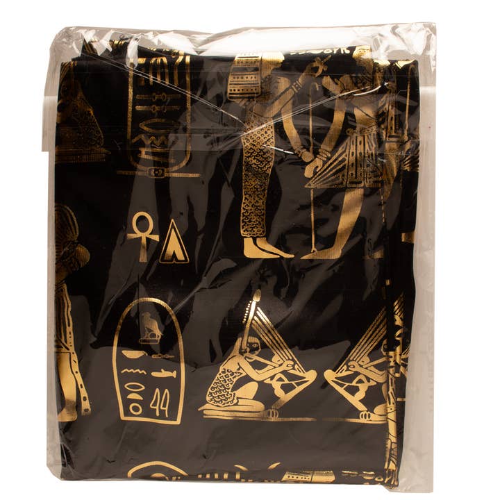 Discoveries, Inc. - Vente Écharpe – femme - Écharpe Pharaonique Égyptienne - Noir/Or2
