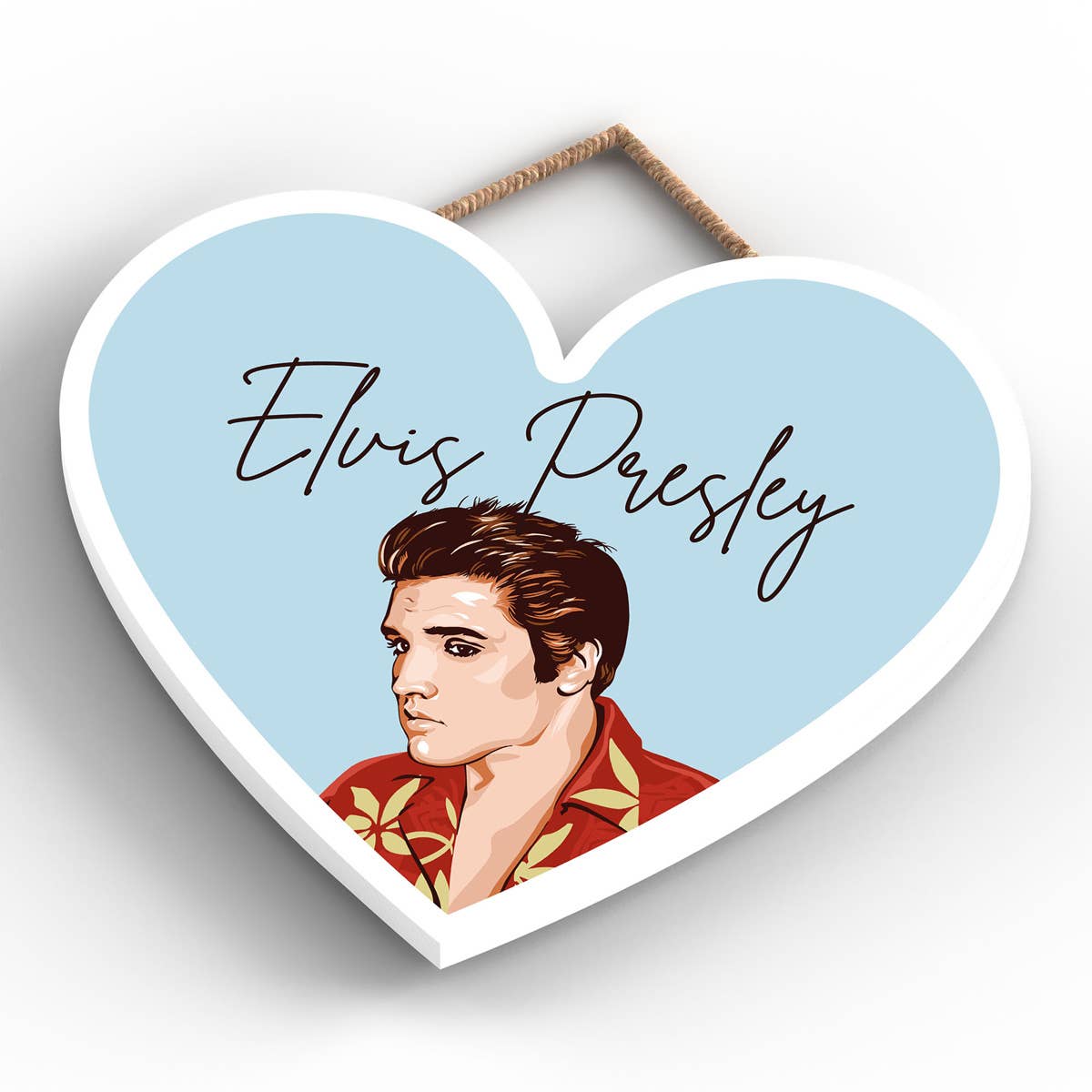 Vivid Squid Wholesale – wholesale Plaque – P7202 - Elvis Presley Hand Drawn Illustration Poster Style H3