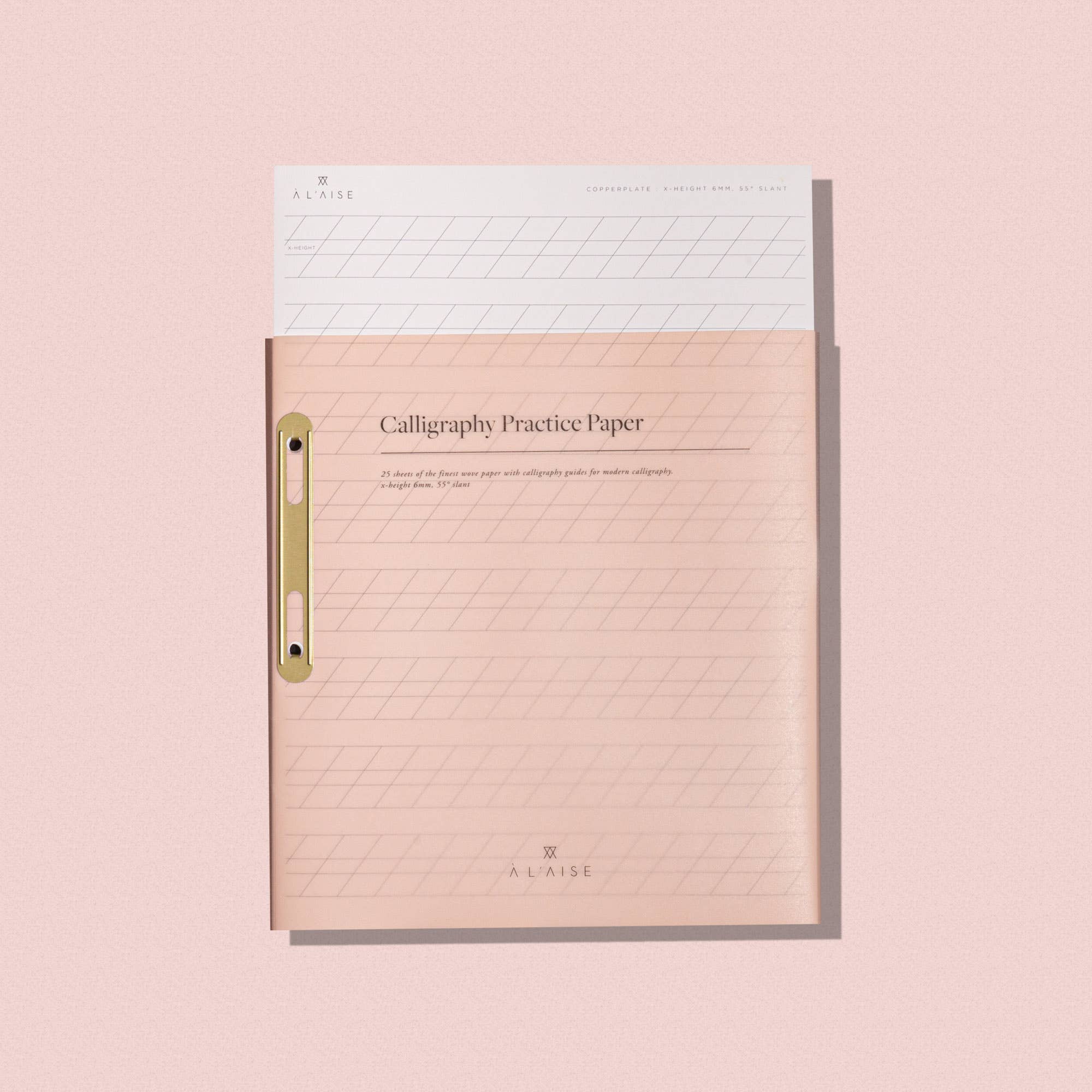 À L'AISE LTD – wholesale Sketchbook/sketchpad – Calligraphy Practice Paper2