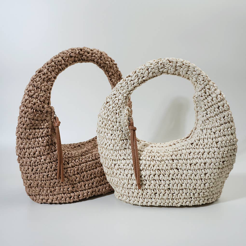 EmberLoom - Wholesale Top Handle Bag - Women's - Handmade Crochet Hobo Bag with Unique Design3