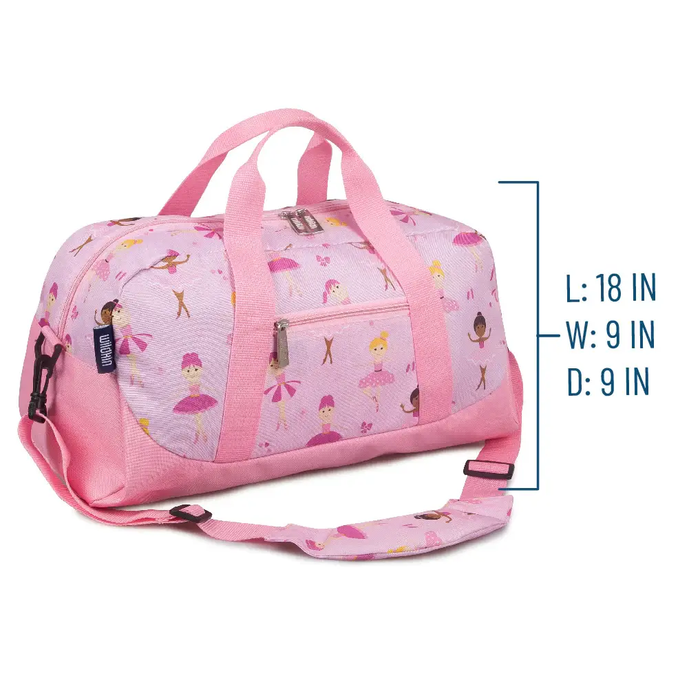Wildkin – wholesale Weekender bag – Kids – Ballerina Overnighter Duffel Bag2