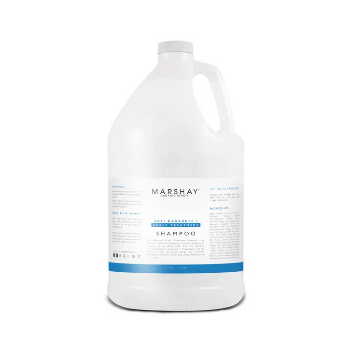 Marshay Organic Beauty - Venta al por mayor Champús para el cabello - Champú Anticaspa + Tratamiento para el Cuero Cabelludo Recarga a Granel