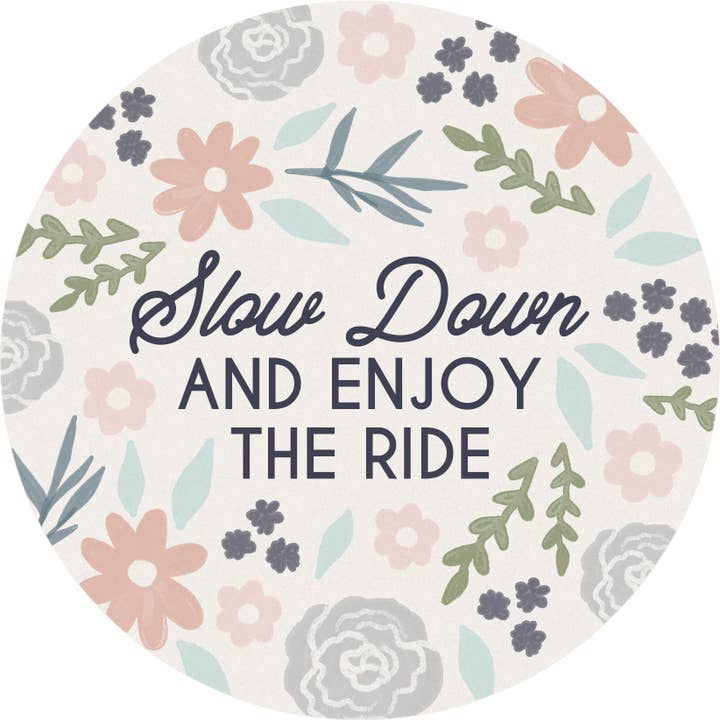 "Enjoy the Ride" Car Coaster - Packaged for wholesale by Gift & Garden by Carson