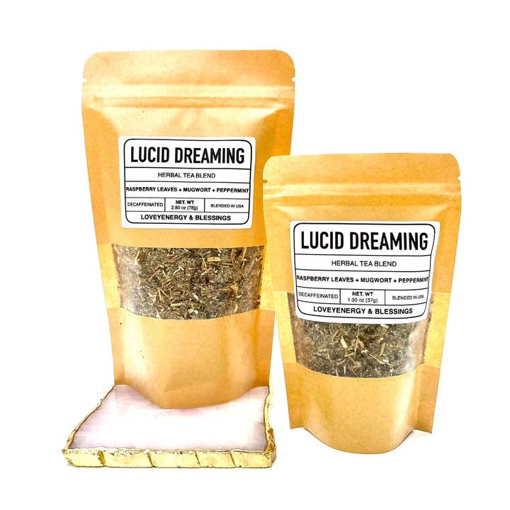 Loveyenergy & Blessings - Wholesale Loose Tea - LUCID DREAMING Handcrafted Herbal Tea Blend 13 Servings