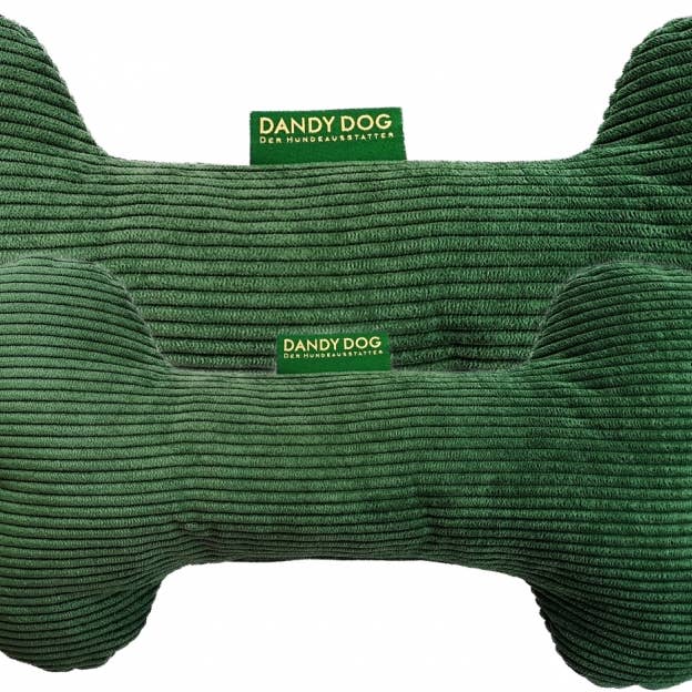 Dandy Dog - Wholesale Pet Plush Toy - Dog - Relax Green Bone Dog Toy