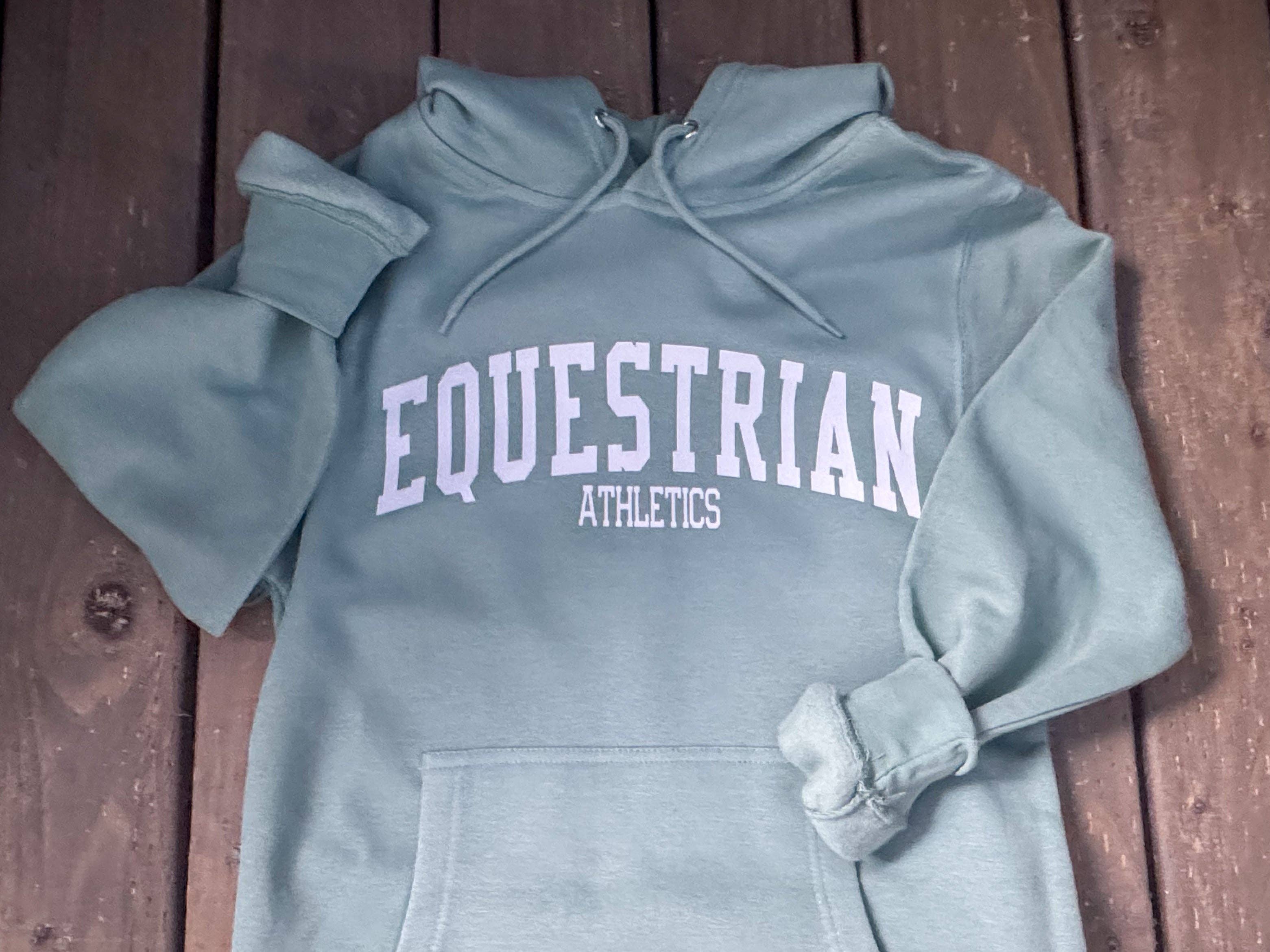 Bridle Up Hope Shop – Engroshandel Hoodie – Kvinder – Rideatletik Hættetrøje (Havskum)2