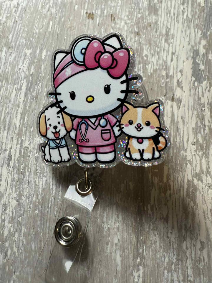 Badge ReeL HK With Animals for wholesale by The Wild Poppy