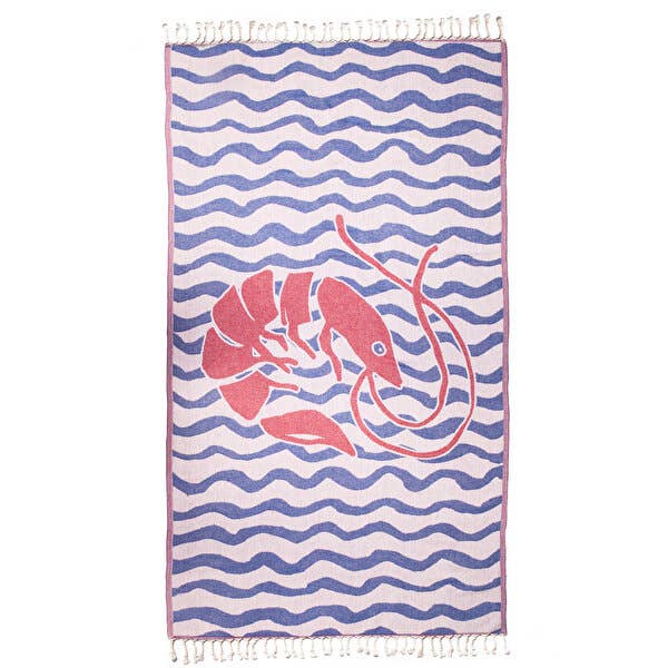 Biggbrands GmbH - Wholesale Beach Towel - Anemoss Shrimp Peshtemal5