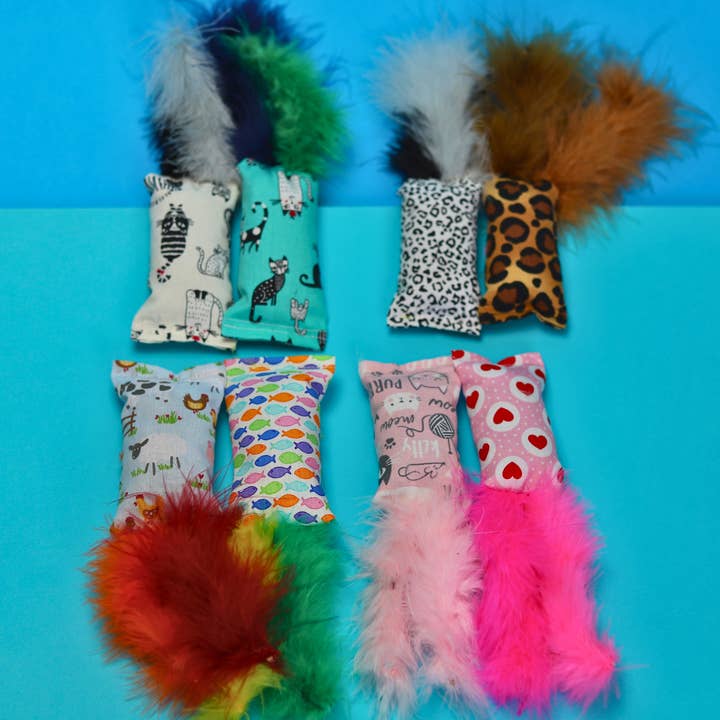 Meow Avenue - Wholesale Pet Toy - Cat - Feather Kicker Duos1
