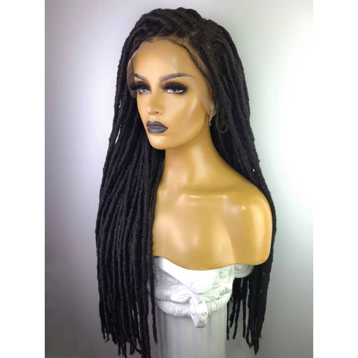 Celebrity Hair for Less - Venta al por mayor Peluca/extensión - Peluca frontal de encaje Soft Locs 30»1