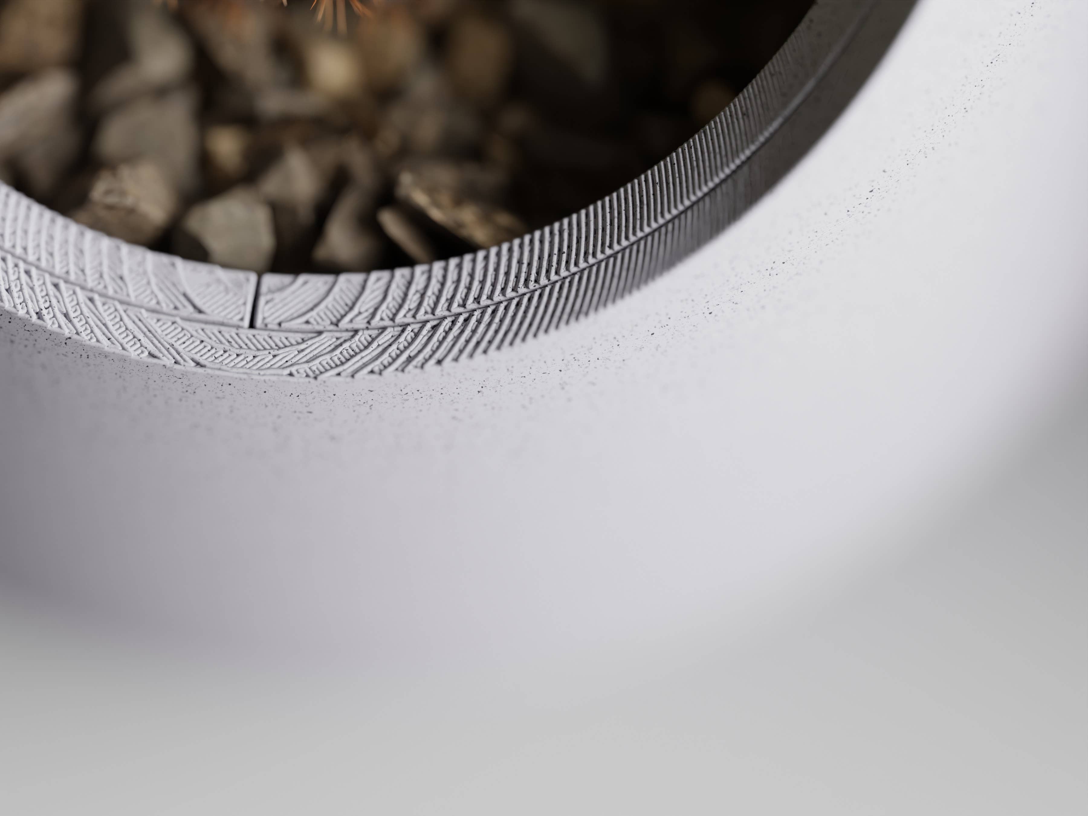 The Butler's Company - Wholesale Plant Pot - Succulent Plant Pot Egg Shape | Elegant Evergreen Container 4