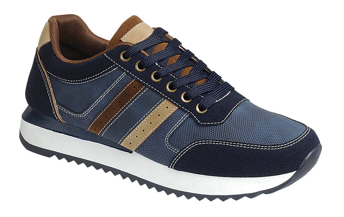 Mars Sky Shoes Wholesale - Vente Baskets tendance – homme - Forever NEXT-01 Baskets basses pour hommes à contraste de couleurs - Pack de 12 paires - 20,05/paire0