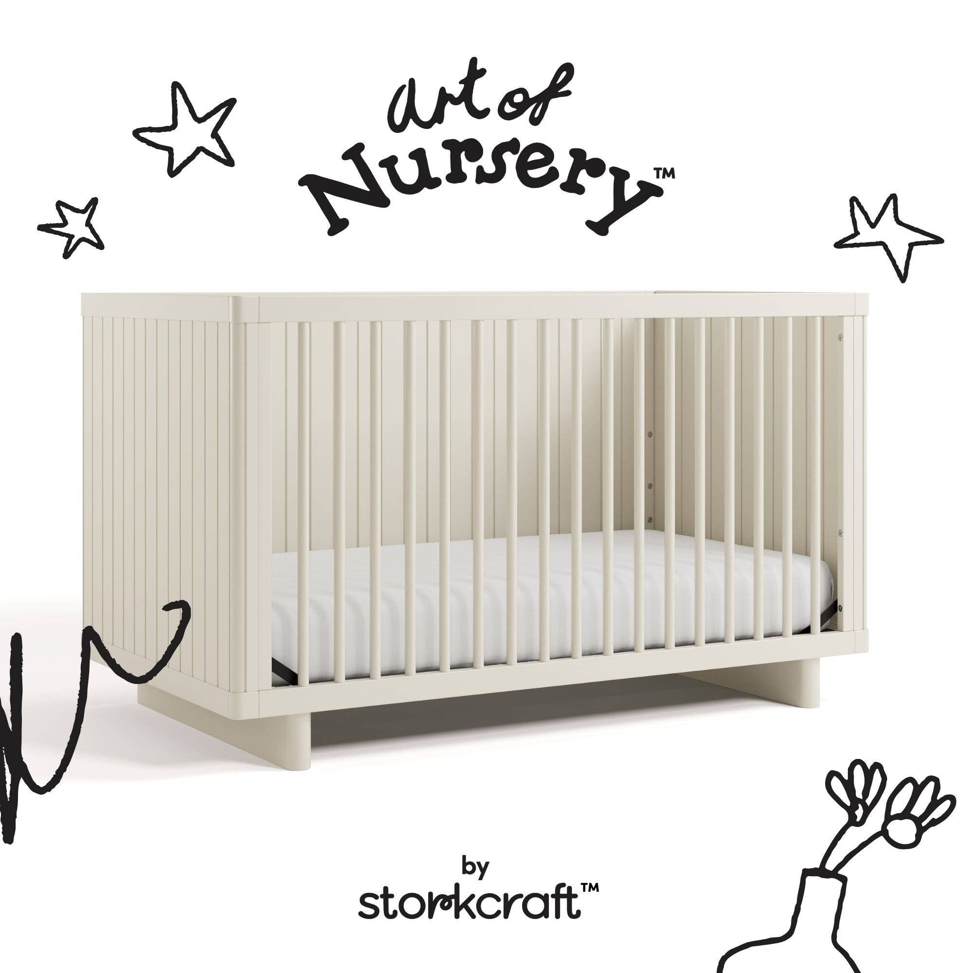 Storkcraft - Wholesale Bed - Kids & Baby - Storkcraft® Kyoto Deluxe Convertible Crib with Bonus Toddler Guardrail10