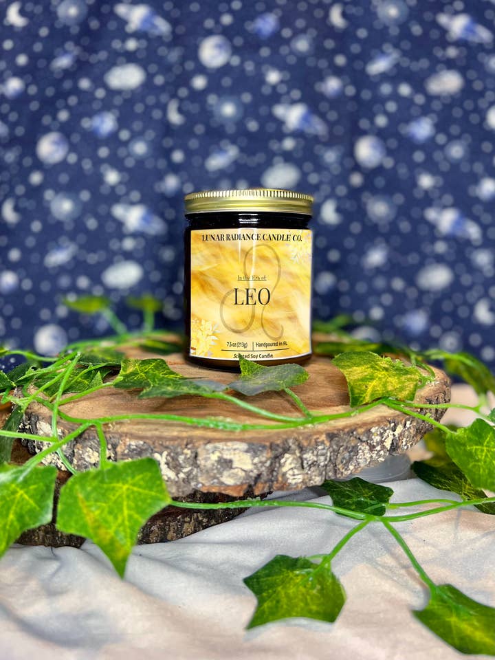 Leo para venta al por mayor de Lunar Radiance Candle Co