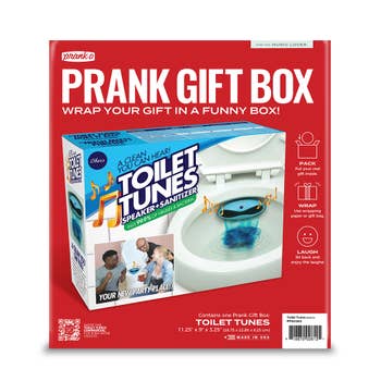 Prank-O Fish Eye Prank Gift Box - Hilarious Gag Joke Novelty Box for Gifts  - Made in the USA