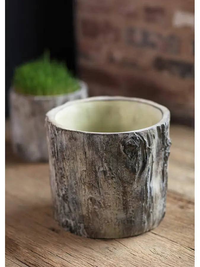 Tree Trunk Planter for wholesale by Vagabond Vintage