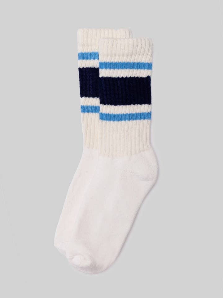 American Trench - Vente Chaussettes – unisexe - Chaussettes Retro Stripe3