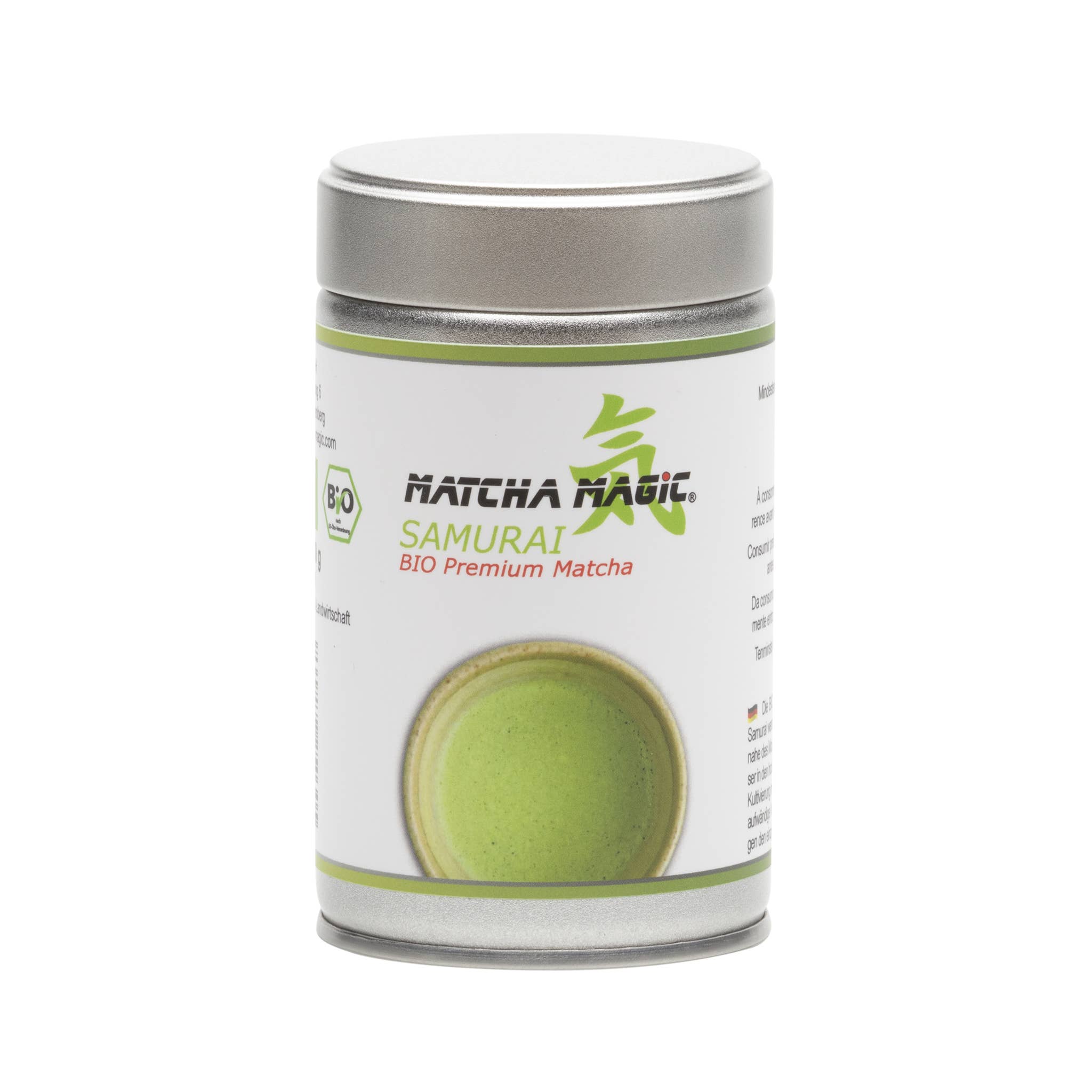 Matcha Magic - Vendita all'ingrosso Tisane salutari e depurative - Matcha Samurai biologico — qualità premium (30 g/80 g)1