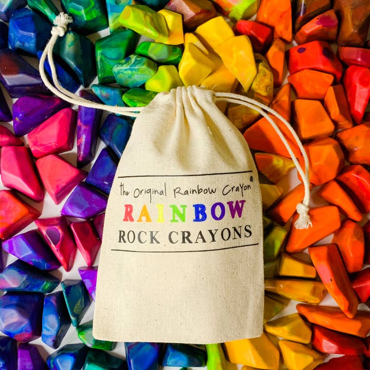 Art 2 the Extreme® - The Original Rainbow Crayon® - Wholesale Crayons - Kids & Baby - Rainbow Rock Original Rainbow Crayon® Bag of 15 Rock Crayons1