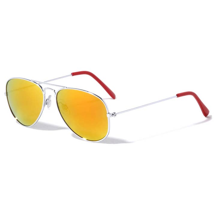 Sunrayzz Imports - Wholesale Zonnebrillen - Kinderen - Color Mirror Aviator zonnebril voor kinderen k6258-cm2